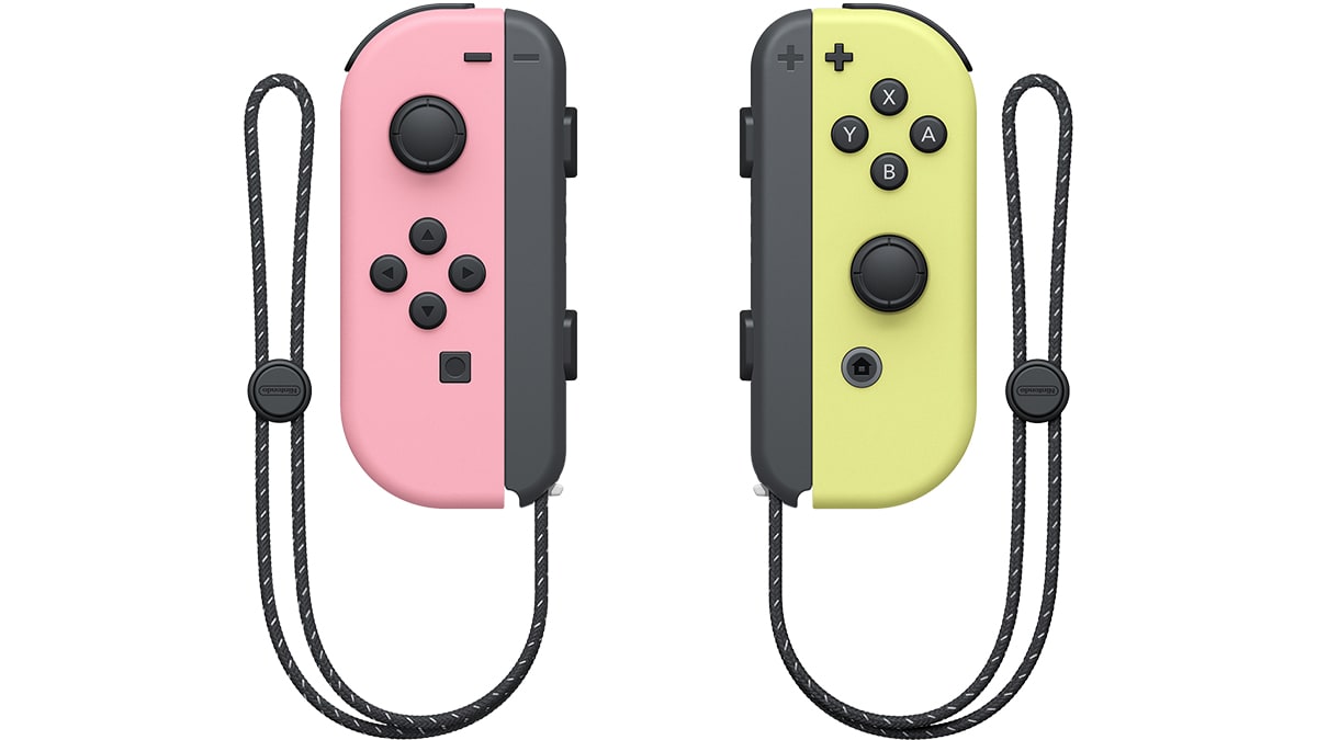 Joy-Con™ (L)/(R) Pastel Pink / Pastel Yellow - Nintendo Official Site